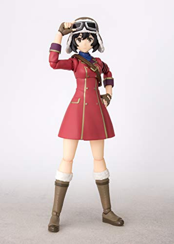 TAMASHII NATIONS Bandai S.H.Figuarts Kylie The Kotobuki Squadron in The Wilderness, White