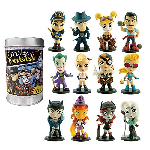 Cryptozoic DC Comics Lil Bombshells Series 3 Vinyl Blindbox 2.5" Individual Figure (Blindbox) Cryptozoic DC Comics Lil Bombshells Series 3 Vinyl Blindbox 2.5" Individual Figure (Blindbox)