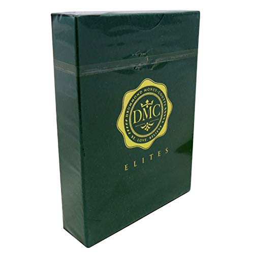DMC Elites Green Marked Playing Cards Poker Size Deck USPCC Custom Limited