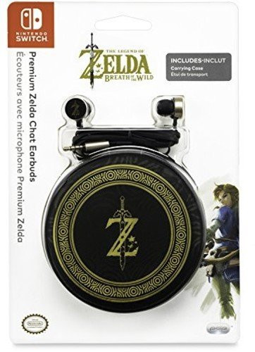 PDP Nintendo Switch Premium Zelda Breath of the Wild Chat Earbuds, 500-021