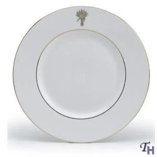 Wedgwood Accent Plate by Vera Wang Wheat Gold Accent Plate 9"