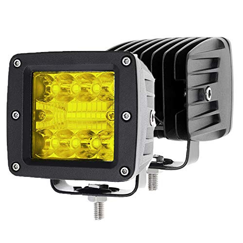 2PCS 48W CREE 3 Inch LED Pod Lights Off Road Driving Lights Spot Flood Combo LED Light Bars Fog Lights Square LED Work Light for Truck Jeep Car SUV ATV UTV Boat 2PCS 48W CREE 3 Inch LED Pod Lights Off Road Driving Lights Spot Flood Combo LED Light Bars Fog Lights Square LED Work Light for Truck Jeep Car SUV ATV UTV Boat