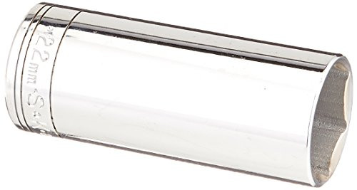 SK Hand Tool 8422 6 Point 22mm Drive Deep Socket, 3/8-Inch, Chrome