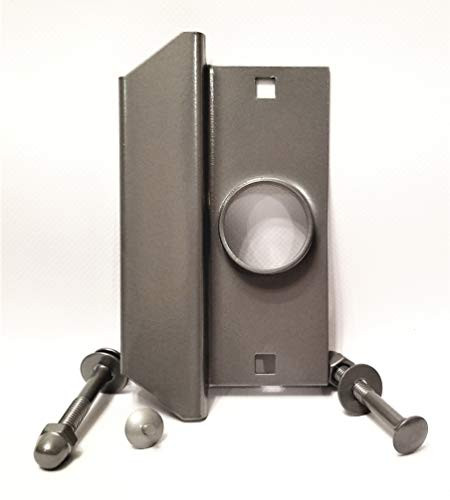 Universal Storefront Latch Guard | Commercial Door Security | Door Security for Businesses | TUFF STRIKE | Aluminum