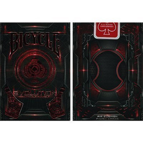Eureka Bicycle Evolution Deck (Red) by USPCC - Trick