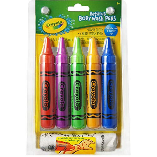 Crayola Bathtub Body Wash Pens, Assorted Colors 5 ea Crayola Bathtub Body Wash Pens, Assorted Colors 5 ea