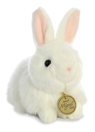 Aurora - Miyoni - 7.5" Angora Bunny White