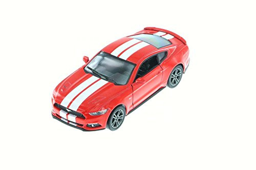 KiNSMART 2015 Ford Mustang GT, Red 5386DF - 1/38 Scale Diecast Model Toy Car, but NO Box
