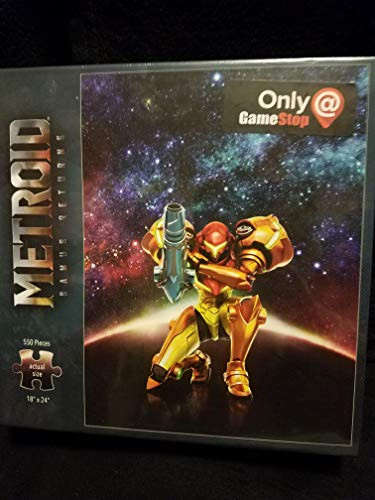 Metroid Samus Returns 550 Piece Puzzle Gamestop exclusive
