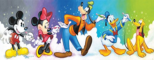 Ceaco Disney Panoramic Fab 5 Jigsaw Puzzle, 700 Pieces