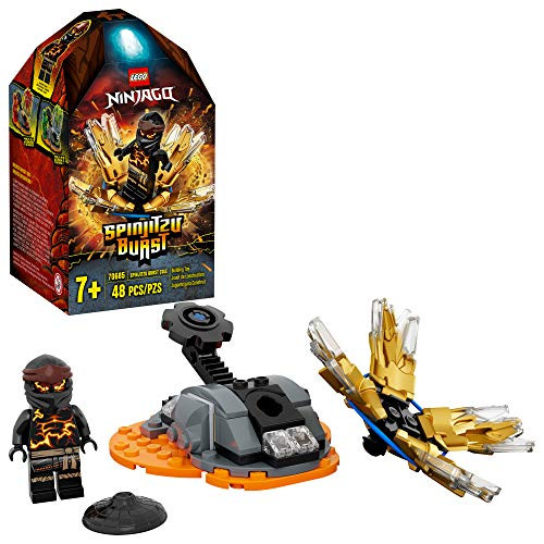 LEGO NINJAGO Spinjitzu Burst - Cole 70685 NINJAGO Accessory Set Building Kit Featuring Ninja Minifigure, New 2020 (48 Pieces)