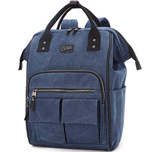 Laptop Backpack 15.6 Inch Wide Open Computer Backpack College Casual Daypack Water Resistant Business Travel Backpacks Multipurpose School Bag Rucksack for Women Men (Blue) Laptop Backpack 15.6 Inch Wide Open Computer Backpack College Casual Daypack Water Resistant Business Travel Backpacks Multipurpose School Bag Rucksack for Women Men (Blue)