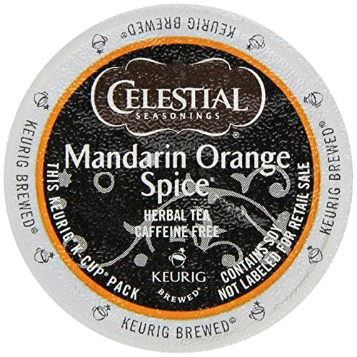 Celestial Seasonings Mandarin Orange Spice Herbal Tea K-Cup 48 K-Cups for Keurig Brewers Celestial Seasonings Mandarin Orange Spice Herbal Tea K-Cup 48 K-Cups for Keurig Brewers