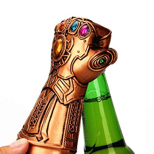 Thanos Infinity Gauntlet Bottle Opener, Marvel Beer Bottle Opener, Infinity Gauntlet, Personalized Desktop Cool Beer Opener, for Bar Party Hotel Decoration Thanos Infinity Gauntlet Bottle Opener, Marvel Beer Bottle Opener, Infinity Gauntlet, Personalized Desktop Cool Beer Opener, for Bar Party Hotel Decoration
