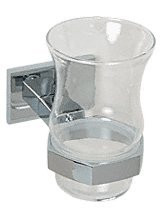 C.R. LAURENCE GEN861CH CRL Chrome Geneva Series Toothbrush Holder