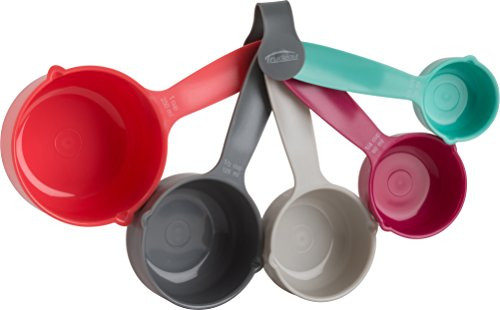 Trudeau 09913081 Measuring Cups, Set of 5, Assorted