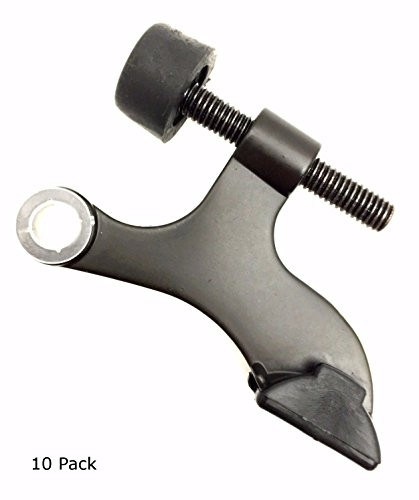 10 Pack Oil Rubbed Bronze Heavy Duty Hinge Door Stop (Oil Rubbed Bronze)