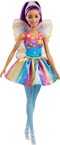Barbie Dreamtopia Rainbow Cove Fairy Doll, Purple