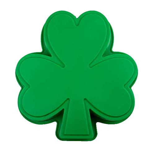 MasterPieces NCAA Shamrock Cake Pan with Stand, Shamrock