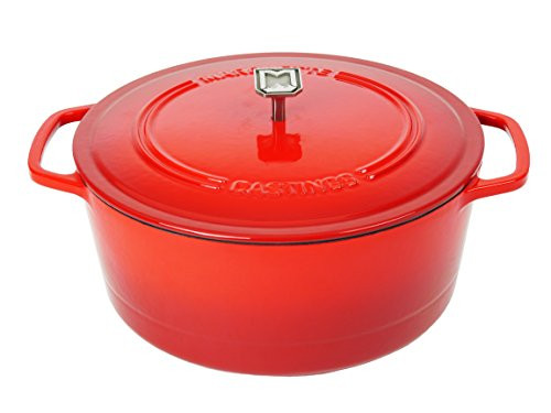 Marquette Castings 4 qt. Cast Iron Dutch Oven (Iron Red)
