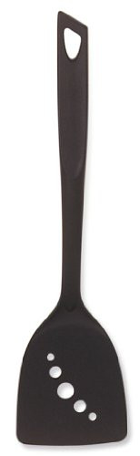 Norpro 1604 High Heat Nylon Turner with Holes, Black