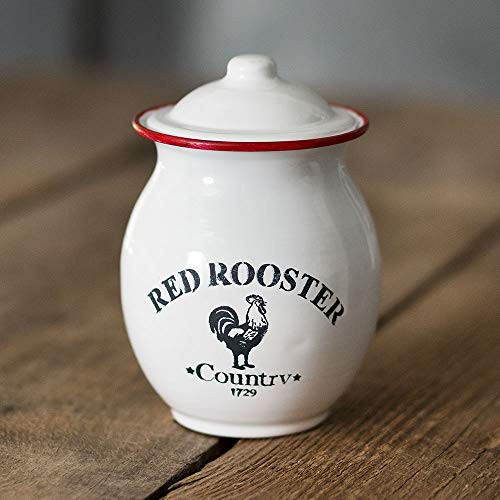 CTW Home Collection"Red Trim Rooster" Canister