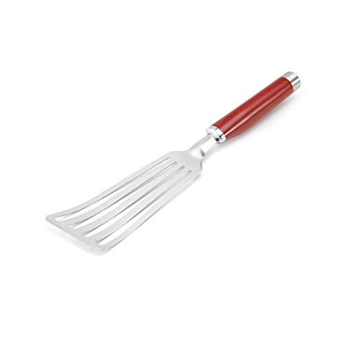 KitchenAid Gourmet Stainless Steel Flex Turner, One Size, Red