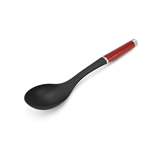 KitchenAid Gourmet Nylon Basting Spoon, One Size, Matte Red KitchenAid Gourmet Nylon Basting Spoon, One Size, Matte Red