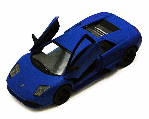 Kinsmart Blue Matte Lamborghini Murcielago LP-640 1/36 Scale Diecast Car by Kinsmart