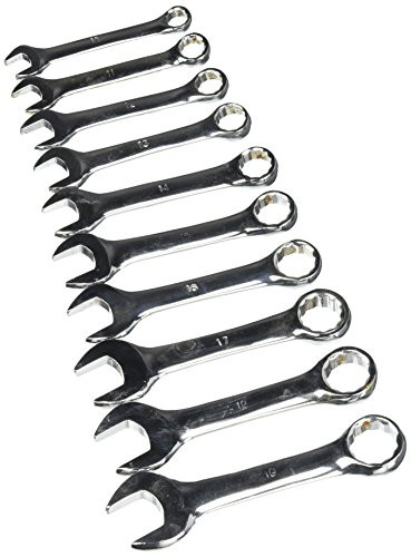 ATD Tools 1180 10-Piece Metric Stubby Wrench Set