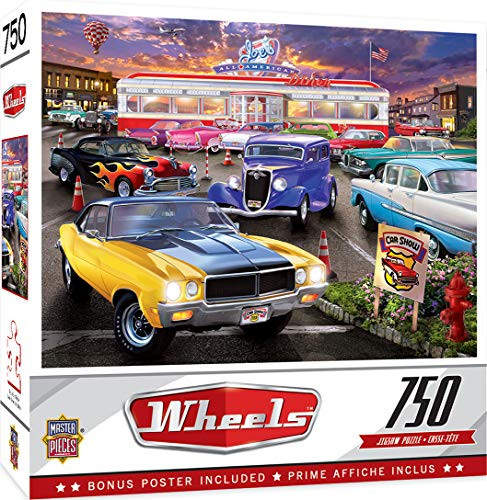 MasterPieces Wheels - Runner's Up 750-Piece Jigsaw Puzzle