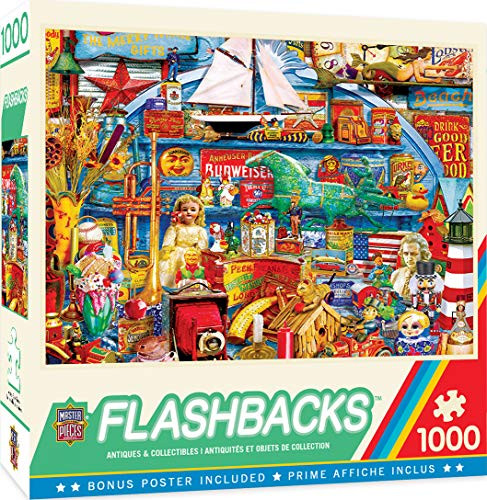 MasterPieces Flashbacks - Antiques & Collectibles 1000-Piece Jigsaw Puzzle
