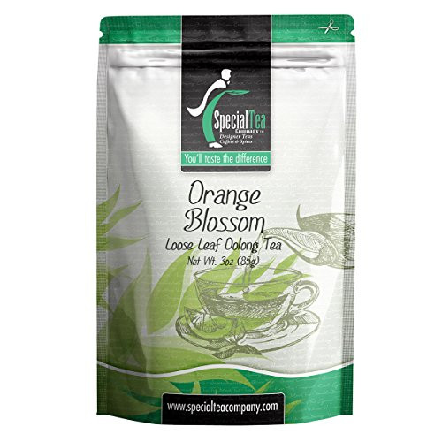 Special Tea Company Orange Blossom Oolong Tea, Loose Leaf 3 oz.