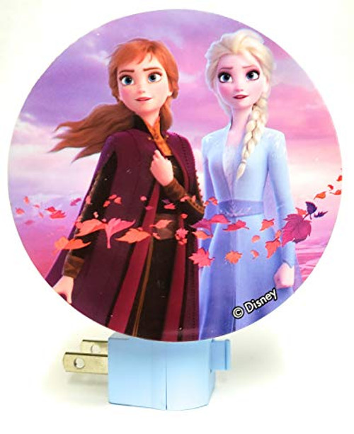 Disney Frozen II Led Night Light - Featuring Elsa and Anna - Enchanted Forrest Edition Disney Frozen II Led Night Light - Featuring Elsa and Anna - Enchanted Forrest Edition