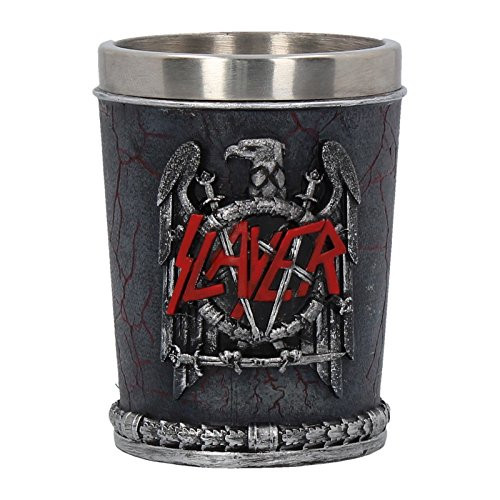 Nemesis Now B4132M8 Slayer Shot Glass 7cm Black, Grey