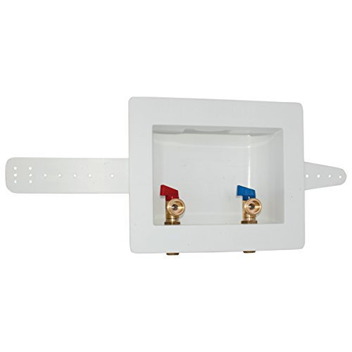 Eastman 60260 Center Drain Washer Outlet Box,