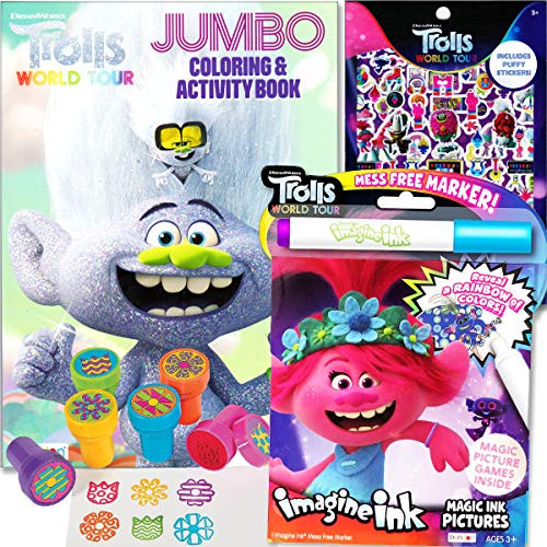 DreamWorks Trolls World Tour Coloring Book and Imagine Ink Activity Set DreamWorks Trolls World Tour Coloring Book and Imagine Ink Activity Set