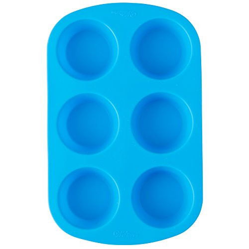 Wilton Easy-Flex Silicone Muffin and Cupcake Pan, 6-Cup