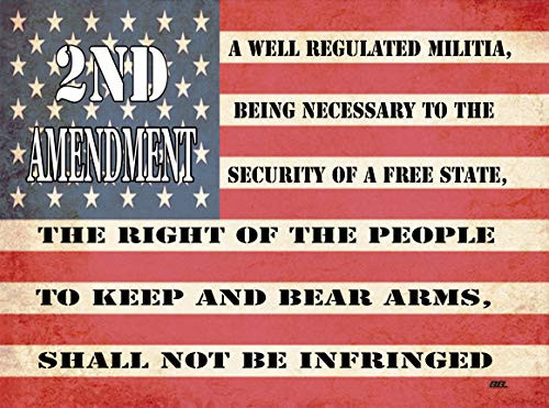 2nd Second Amendment Flag Glass Cutting Board Decorative American United States of America Design