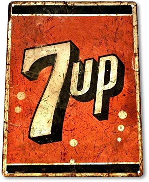 SRongmao 7-up Logo Pop Cola Soda Store Ad Advertising Retro Bar Wall Decor Metal Tin Sign 8x12in SRongmao 7-up Logo Pop Cola Soda Store Ad Advertising Retro Bar Wall Decor Metal Tin Sign 8x12in