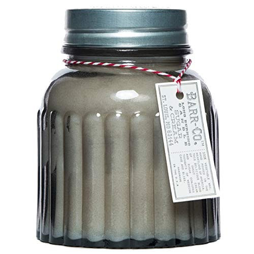 Barr Co Sugar and Cream Apothecary Jar Candle Barr Co Sugar and Cream Apothecary Jar Candle