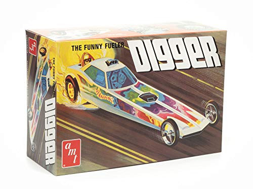 AMT Digger Dragster Fooler Fueler 1:25 Scale Model Kit AMT Digger Dragster Fooler Fueler 1:25 Scale Model Kit