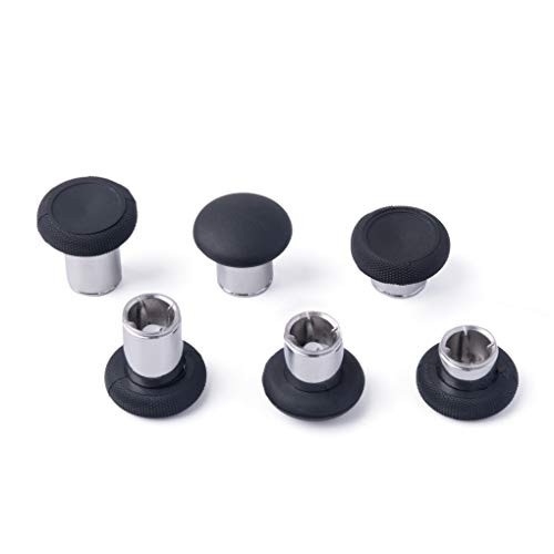 TOMSIN 6 in 1 Replacement Thumbsticks, Swap Magnetic Joysticks for Xbox One Elite Controller Series 1 (Model 1698)