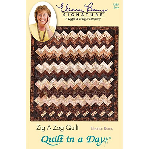 Quilt In A Day Eleanor Burns Patterns, Zig a Zag Quilt