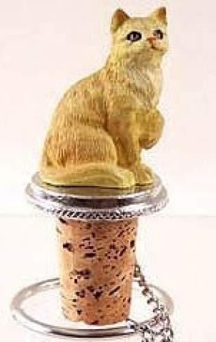 Conversation Concepts Red Shorthaired Tabby Cat Bottle Stopper