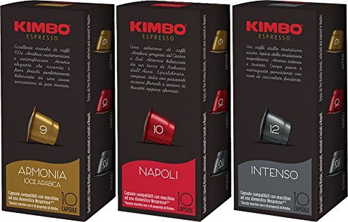 Kimbo Nespresso Compatible Capsule Variety Package