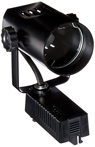 PLC Lighting TR618 Black Projecta Track Light, 6.25 x 2.25