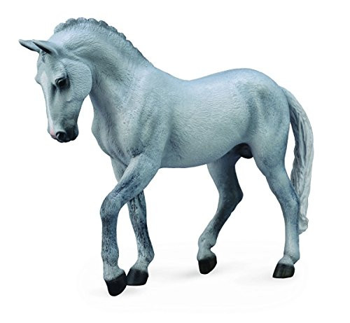 Collect A Horse Life Trakehner Grey Stallion Toy Figure