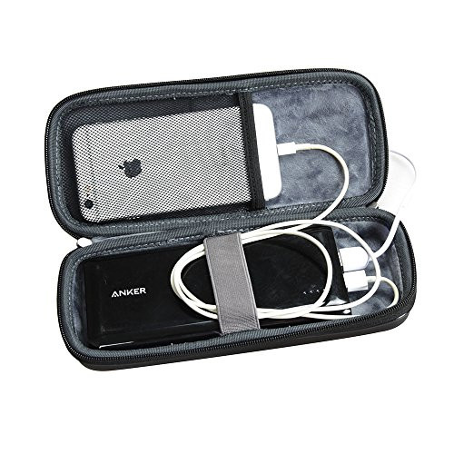 Travel Hard Case for Anker PowerCore+ 26800 / Anker PowerCore Essential 20000mAh / Anker PowerCore Essential 20000 PD Premium Compact Portable Charger External Battery Power Bank by Hermitshell