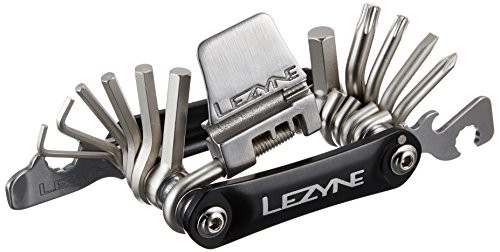 Lezyne Rap-20 Alloy Bicycle Multi Tool, Black